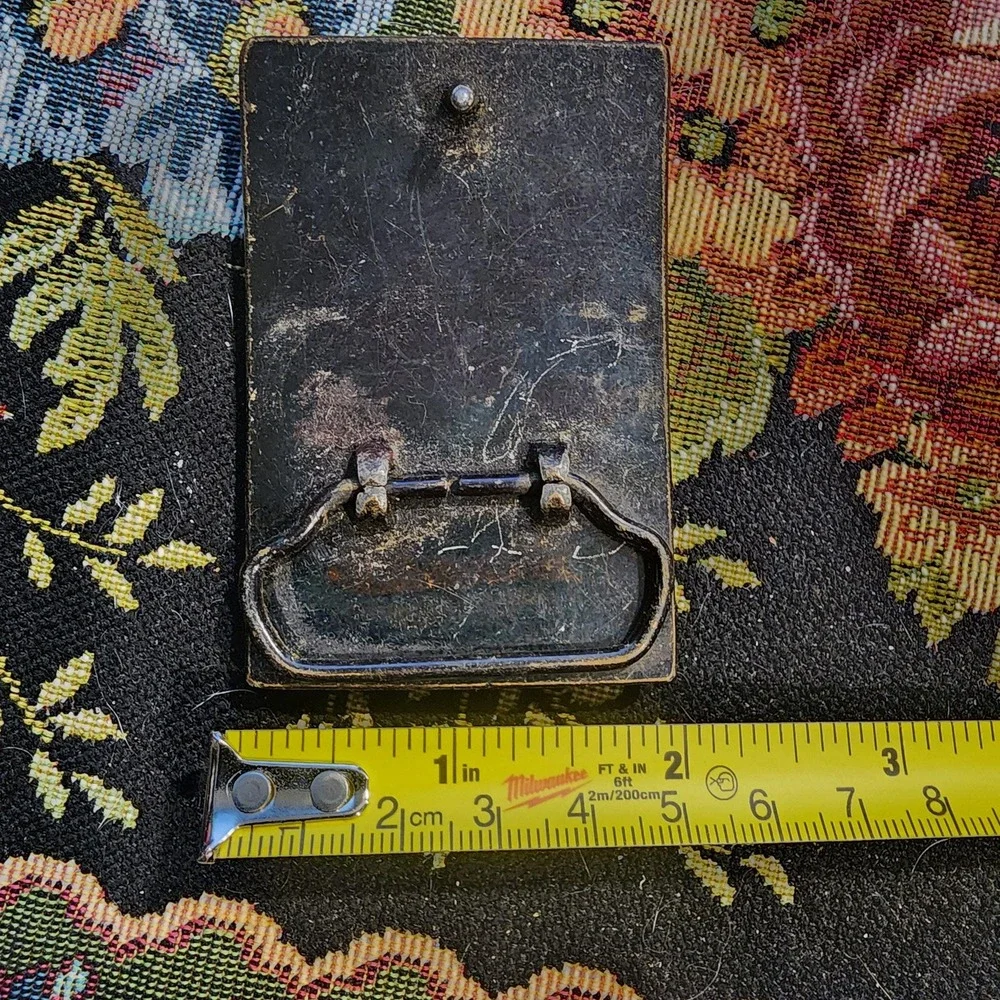 Rare Vintage Gemsco Brass Military Belt Buckle 